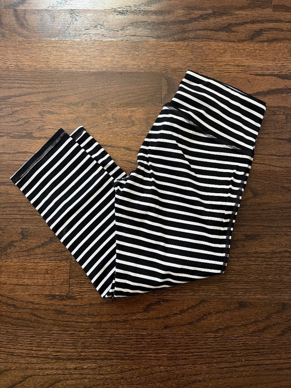 Athleta Striped Leggings